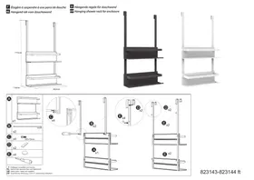 Notice Allibert NEW GAME Étagère de salle de bain