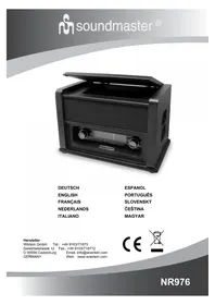 Notice Soundmaster NR976 Radio