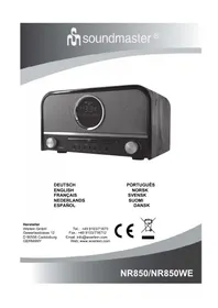 Notice Soundmaster NR850WE Radio