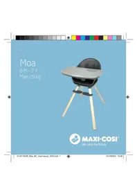 Notice MAXI-COSI MOA Kinderstoel