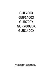 Notice Scancool GUR1400X Jääkaappi