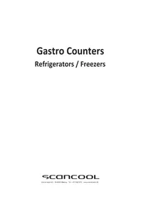 Notice Scancool GCF1352X Pakastin