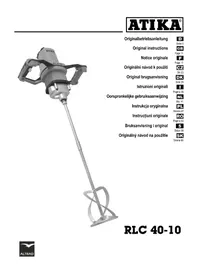 Notice ATIKA RLC 4010 Verfmenger