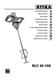 Notice ATIKA RLC 4010 G Verfmenger