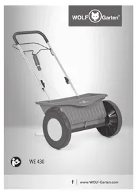 Notice Wolf Garten PERFECT WE430 Epandeur de jardin