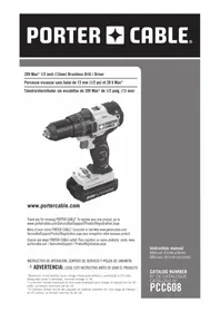 Porter-Cable PCC608 - Perceuse