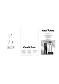 Notice RAIN BIRD 8005 Arroseur automatique