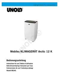 Notice UNOLD ARCTIC 12K 86240 Airconditioning