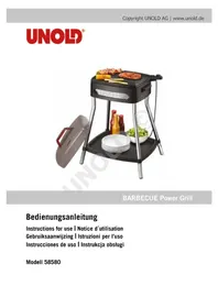 Power Grill 58580 UNOLD