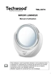 Notice TECHWOOD TML2674 Mirroir
