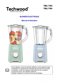 Notice TECHWOOD TBL784 Blender