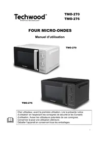 Notice TECHWOOD TMO276 Four à micro-ondes