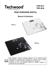 Notice TECHWOOD TPP811 Balance