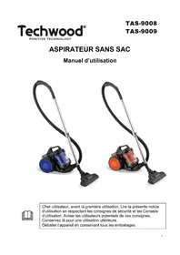 Notice TECHWOOD TAS9008 Aspirateur
