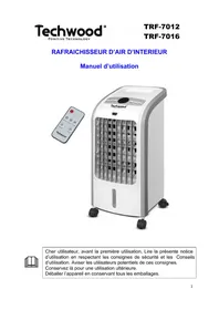 Notice TECHWOOD TRF7012 Humidificateur