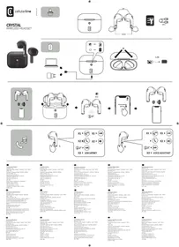 Notice Cellular Line CRYSTAL Casque