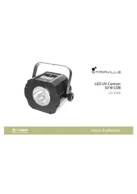 Notice Stairville LED UVCANNON 50 W COB Éclairage