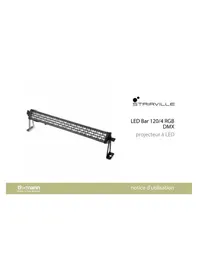 Notice Stairville LED IP BAR 1204 RGB DMX Éclairage