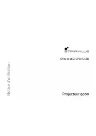 Notice Stairville GP30W LED Éclairage