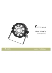 Notice Stairville CROWN FX Éclairage