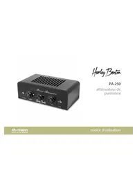 Notice Harley Benton PA250 Ampli guitare