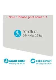 Notice MAXI-COSI ADORRA Otroški voziček