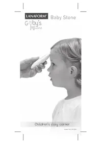 Notice LANAFORM BABY STONE LA090111 Termometer