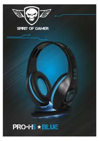 Notice SPIRIT OF GAMER PROH5 Casque