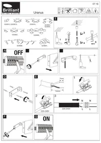 Notice Brilliant URANUS Lampe