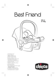 Notice CHICCO TRIO BEST FRIEND LIGHT Klapvogn