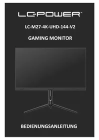 Notice LC-Power M274KUHD144V2 Moniteur