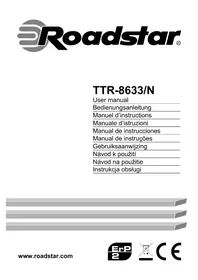 Notice ROADSTAR TTR8633N Système hifi