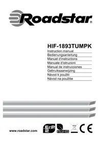 Notice ROADSTAR HIF1893TUMPK Système hifi