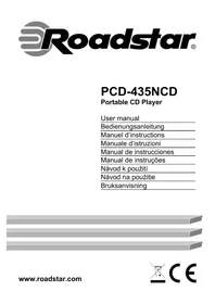 Notice ROADSTAR PCD435NCD Système hifi