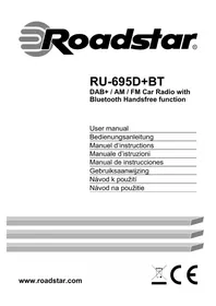 Notice ROADSTAR RU695D+BT Autoradio