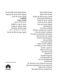Notice HUAWEI MATEVIEW GT 27 Монитор