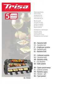 Notice TRISA VARIO FUN Piekarnik