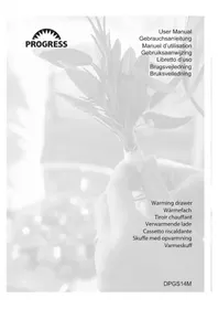 Notice PROGRESS DPGS14M Opvarmede skuffer og skabe