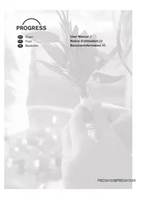 Notice PROGRESS PBD34103B Four