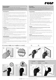 Notice Reer 32069 Prise murale