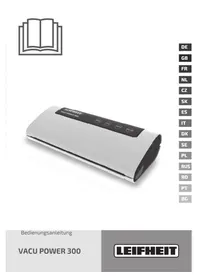 Notice Leifheit VACU POWER 300 Vakuumverpackungsmaschinen
