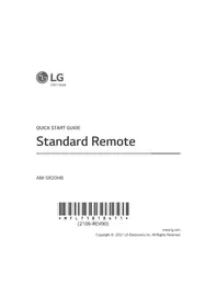 Notice LG AMSR20HB телебачення