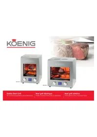 Notice KOENIG B02308 Barbecue