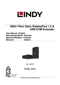 Notice Lindy 39376 Extendeur KVM