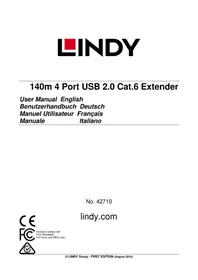 Notice Lindy 42710 Accessoire informatique