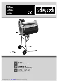 SCHEPPACH RS 350 - Mechanisches Sieb