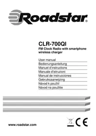 Notice ROADSTAR CLR700QI Radio-réveil