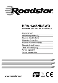 Notice ROADSTAR HRA1345NUSWD Radio