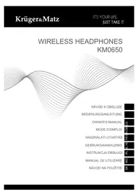Notice Krüger&Matz KM0650G Slúchadlo
