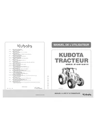 Notice KUBOTA M7152 Tracteur